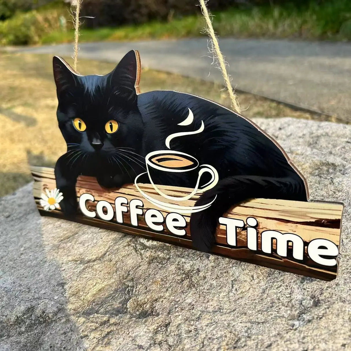 Wooden Inspirational Hanging Wall Art with Rope for Home Decor Julia M LifeStyles