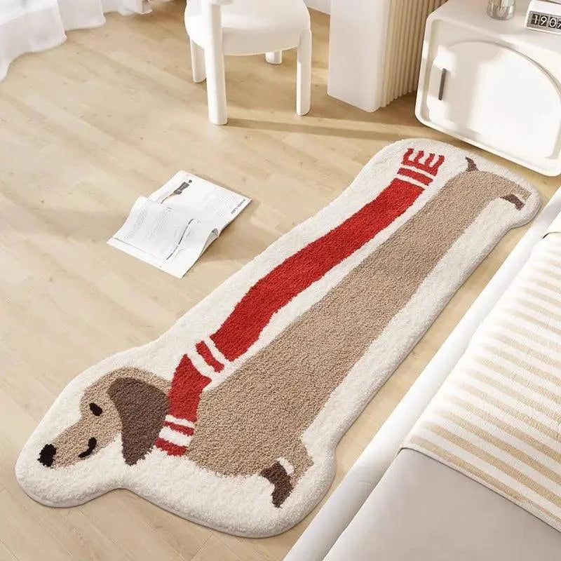 Imitation Cashmere Bedside Carpet - High-End Comfort for Every Room - Julia M LifeStyles