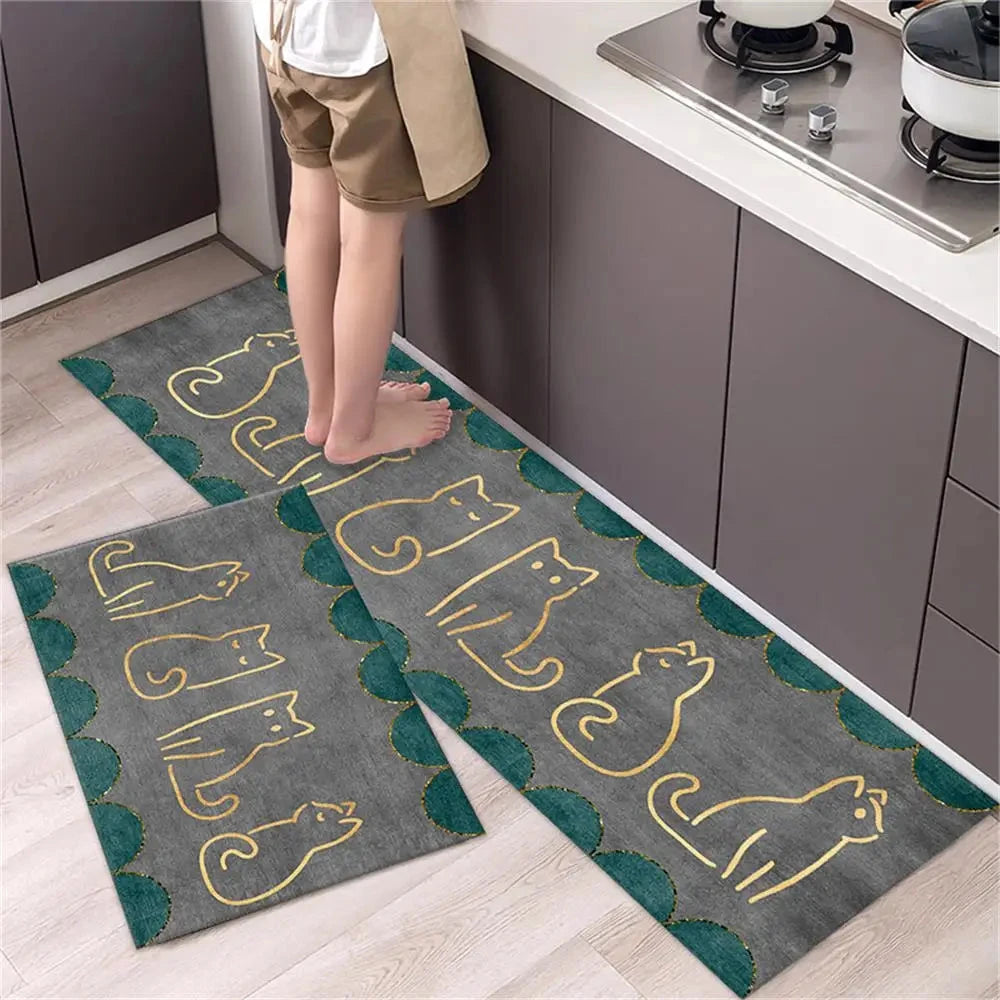 Super Absorbent Anti-Slip Kitchen & Bathroom Mat Julia M LifeStyles