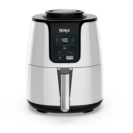 Ninja 4Qt Air Fryer, Nonstick Basket with Crisper Plate, 1550 Watts, White Julia M LifeStyles
