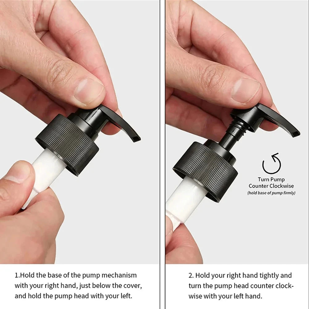 Elegant 500ml Black Dish Soap Dispenser Set with Refillable Pump for Farmhouse Chic Décor Julia M LifeStyles