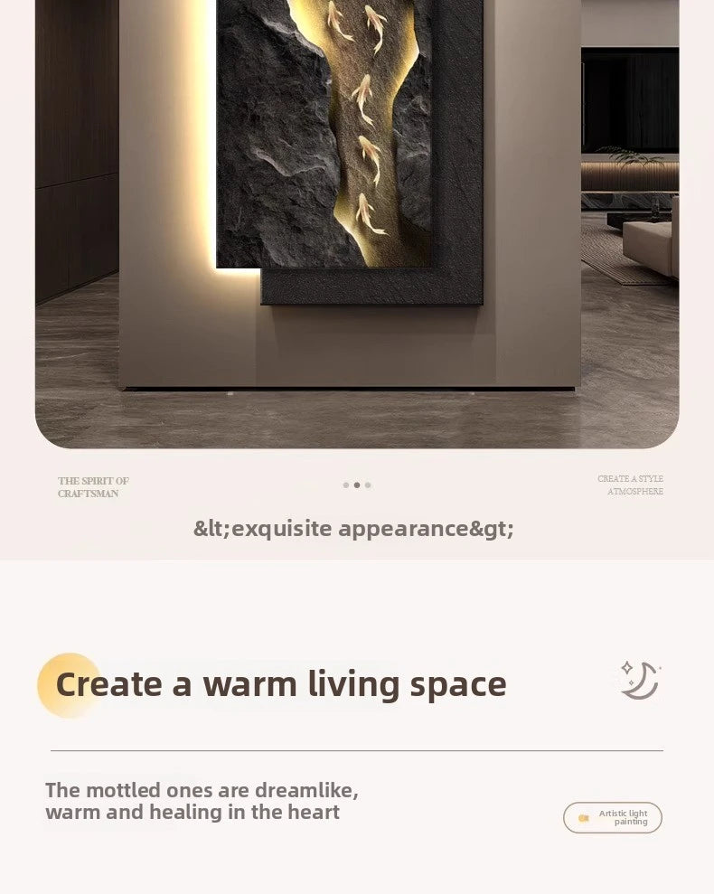 Koi Fish LED Light Wall Lamp - Julia M LifeStyles