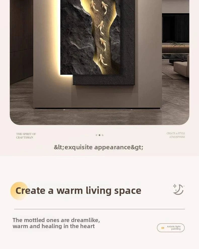 Koi Fish LED Light Wall Lamp - Julia M LifeStyles