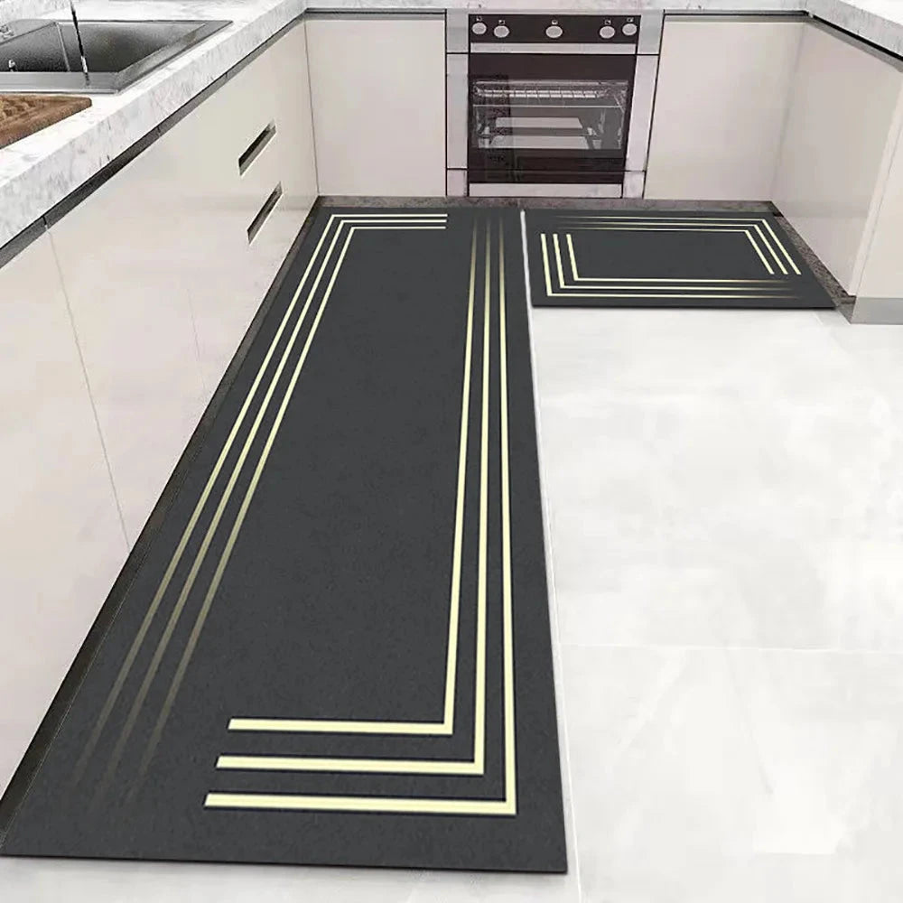Super Absorbent Anti-Slip Kitchen & Bathroom Mat Julia M LifeStyles