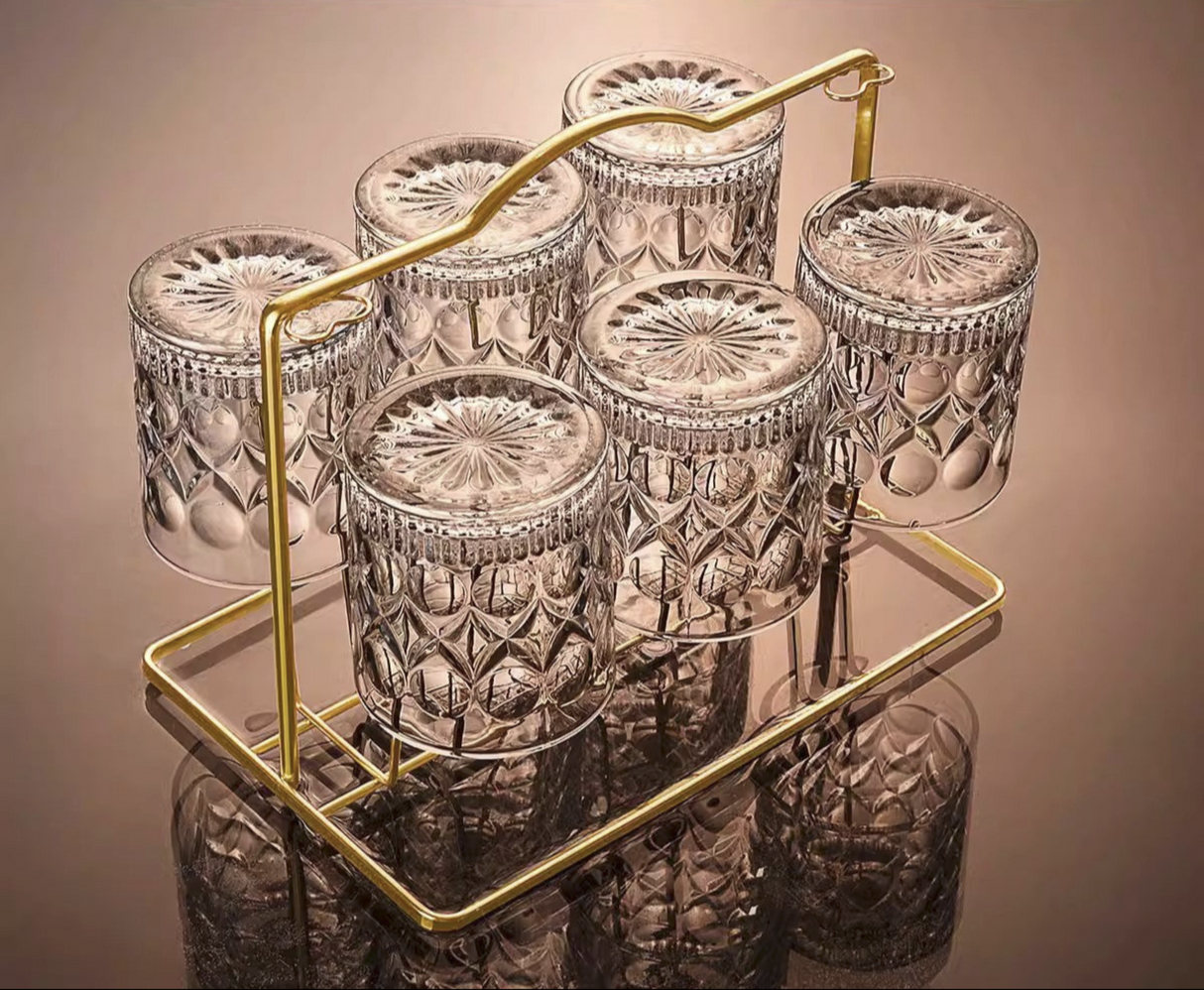 Crystal Whiskey Glass Set of 6 (201-300mL) Julia M LifeStyles