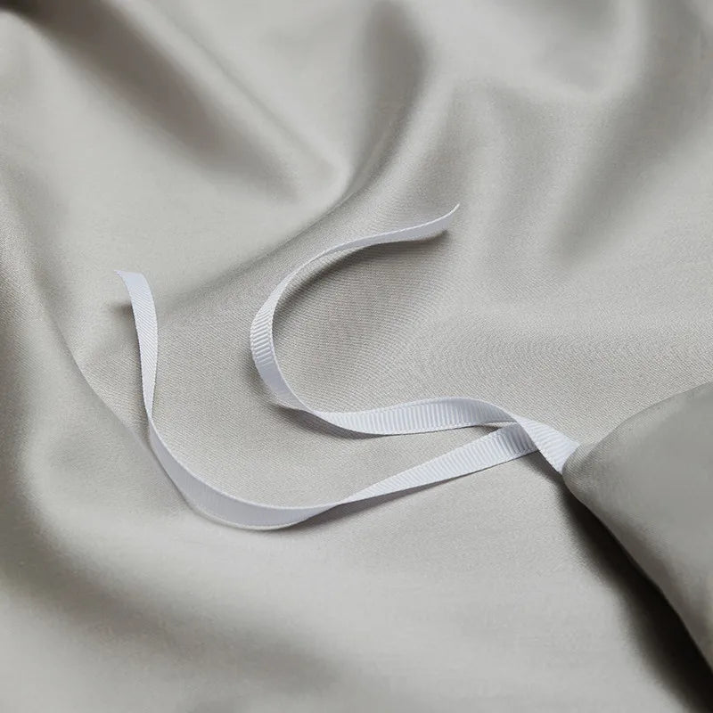 Luxury Long Staple Cotton Bedding 4/7Pcs, Sateen Weave Natural Super King Soft Chic Patchwork Duvet cover Bed Sheet Pillowcases