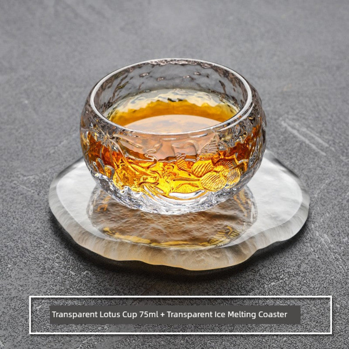 Elegant Frosted Japanese Glass Tea Cup – Single Serve Delight Julia M Home & Kitchen