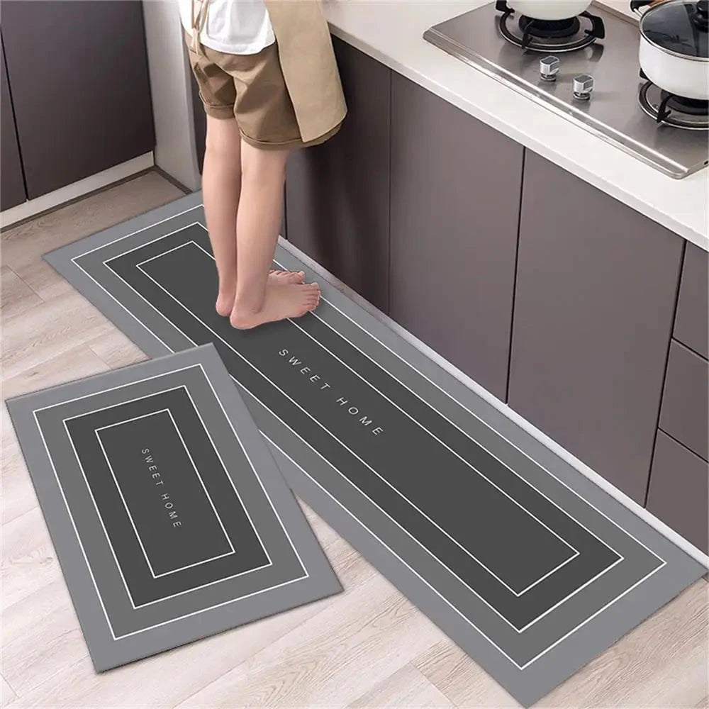 Super Absorbent Anti-Slip Kitchen & Bathroom Mat Julia M LifeStyles