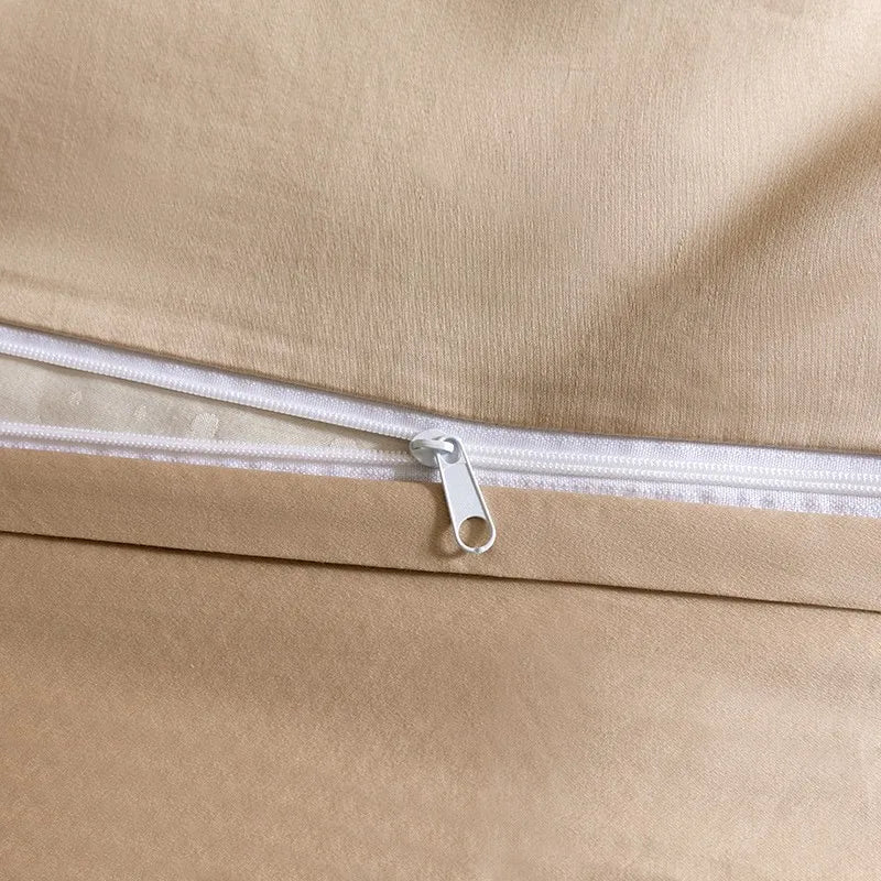 Luxury 1000TC Egyptian Cotton Duvet Cover Set with Silver Embroidery Julia M LifeStyles