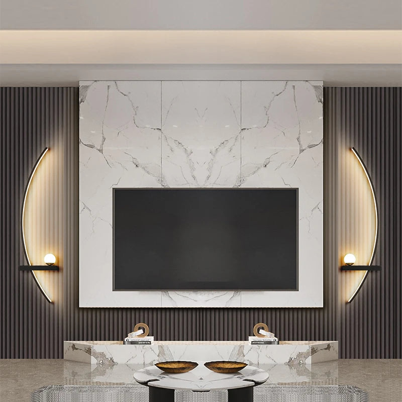 Modern LED Wall Lamp with Smart Remote Control for Bedroom and Living Room Julia M LifeStyles