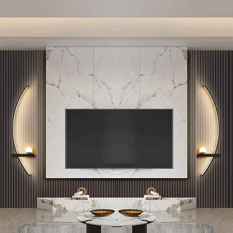 Modern LED Wall Lamp with Smart Remote Control for Bedroom and Living Room Julia M LifeStyles