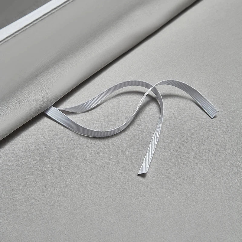 Luxury 4/7Pcs Silky Egyptian Cotton Damask Satin Super King Bedding Set Julia M LifeStyles