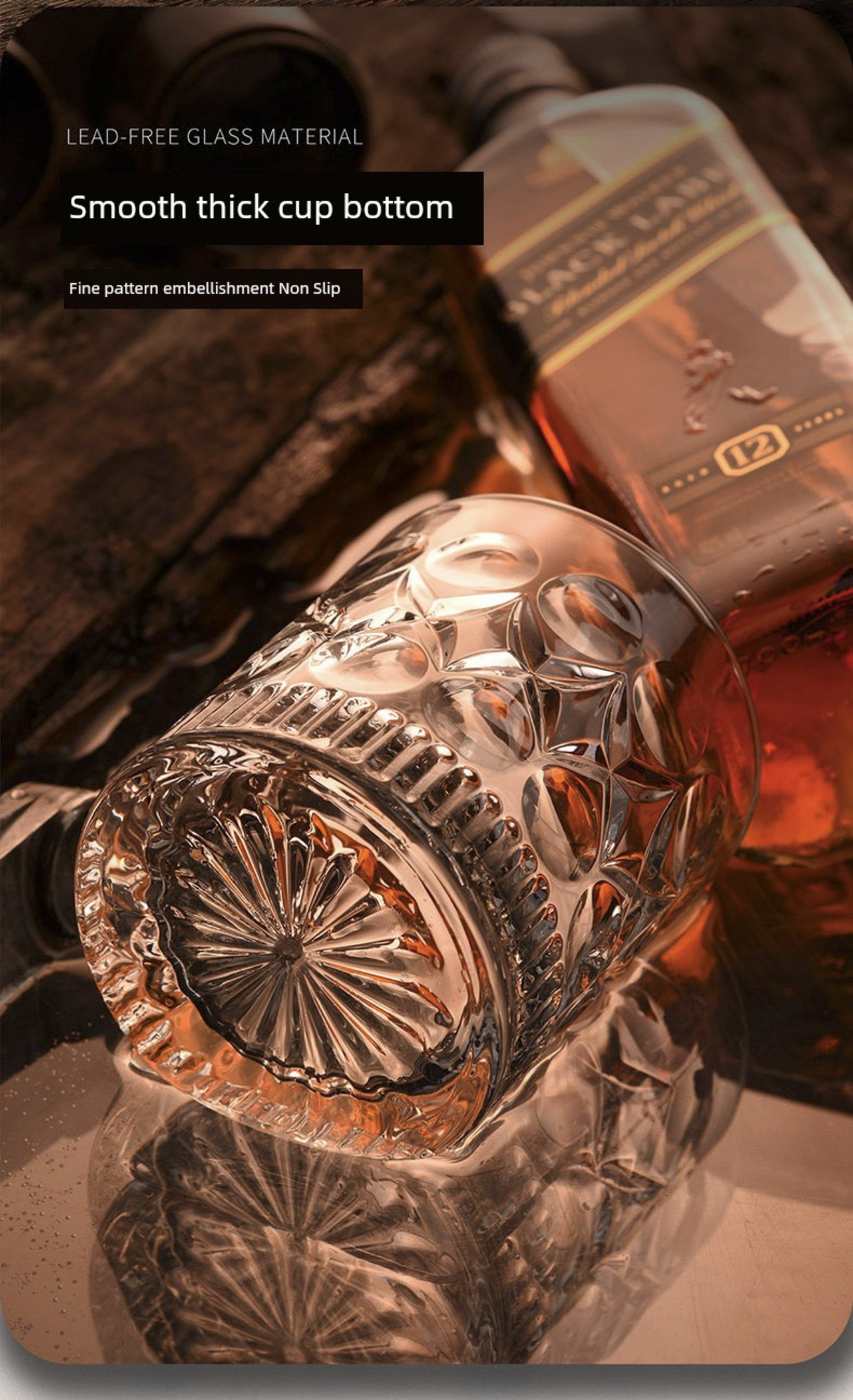 Crystal Whiskey Glass Set of 6 (201-300mL) Julia M LifeStyles