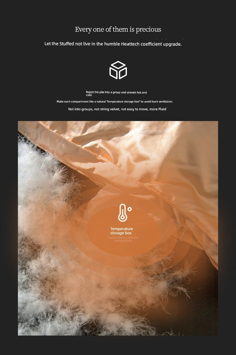 Italy Import Silk Duvet - 95% Goose Down Winter Quilt Julia M LifeStyles