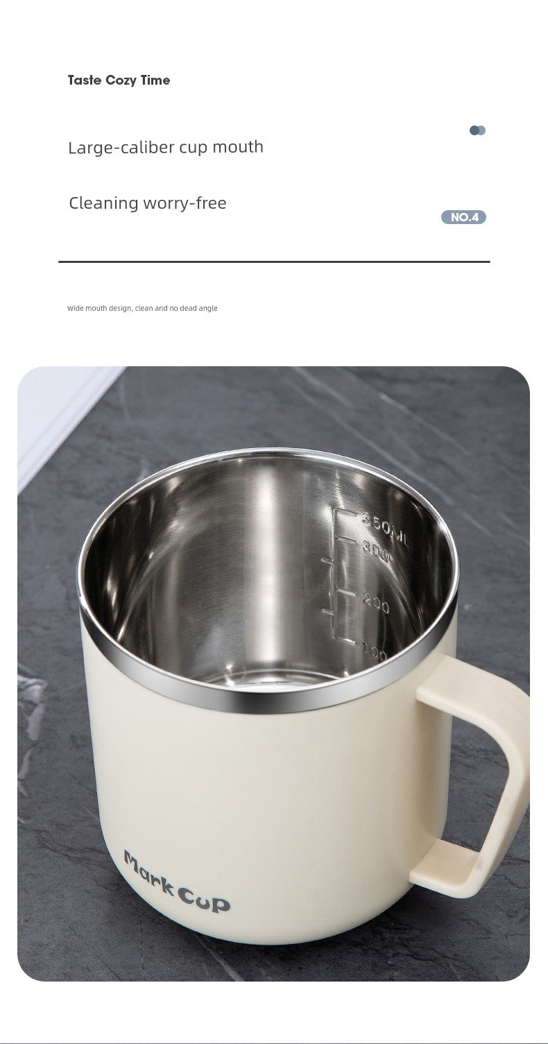 Scandinavian Stainless Steel Student Mug - Julia M LifeStyles