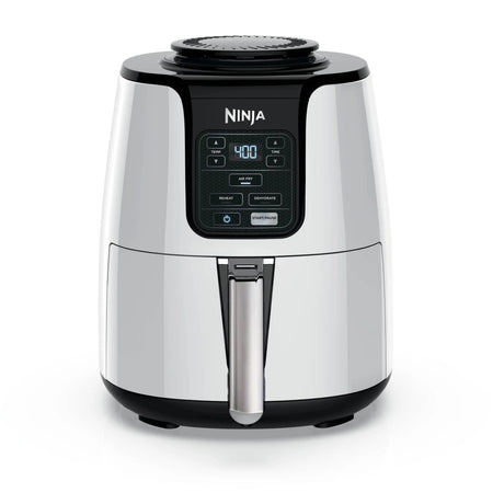 Ninja 4Qt Air Fryer, Nonstick Basket with Crisper Plate, 1550 Watts, White Julia M LifeStyles