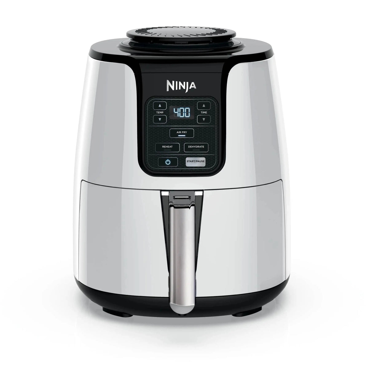 Ninja 4Qt Air Fryer, Nonstick Basket with Crisper Plate, 1550 Watts, White Julia M LifeStyles