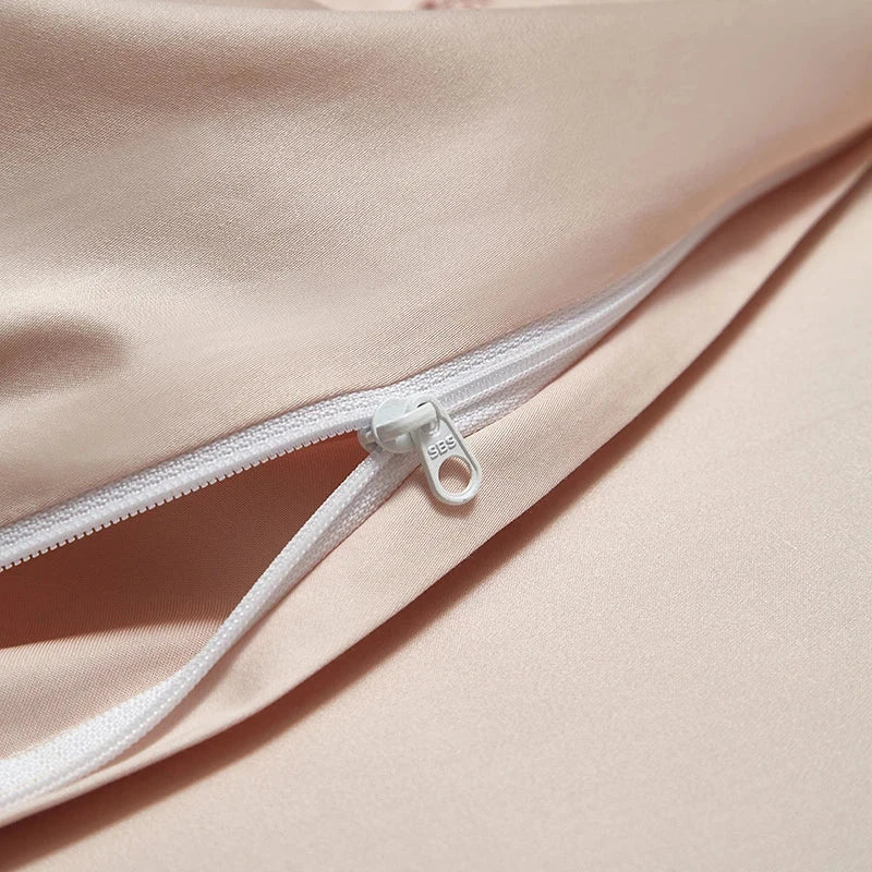 Luxury 4/7Pcs Silky Egyptian Cotton Damask Satin Super King Bedding Set Julia M LifeStyles