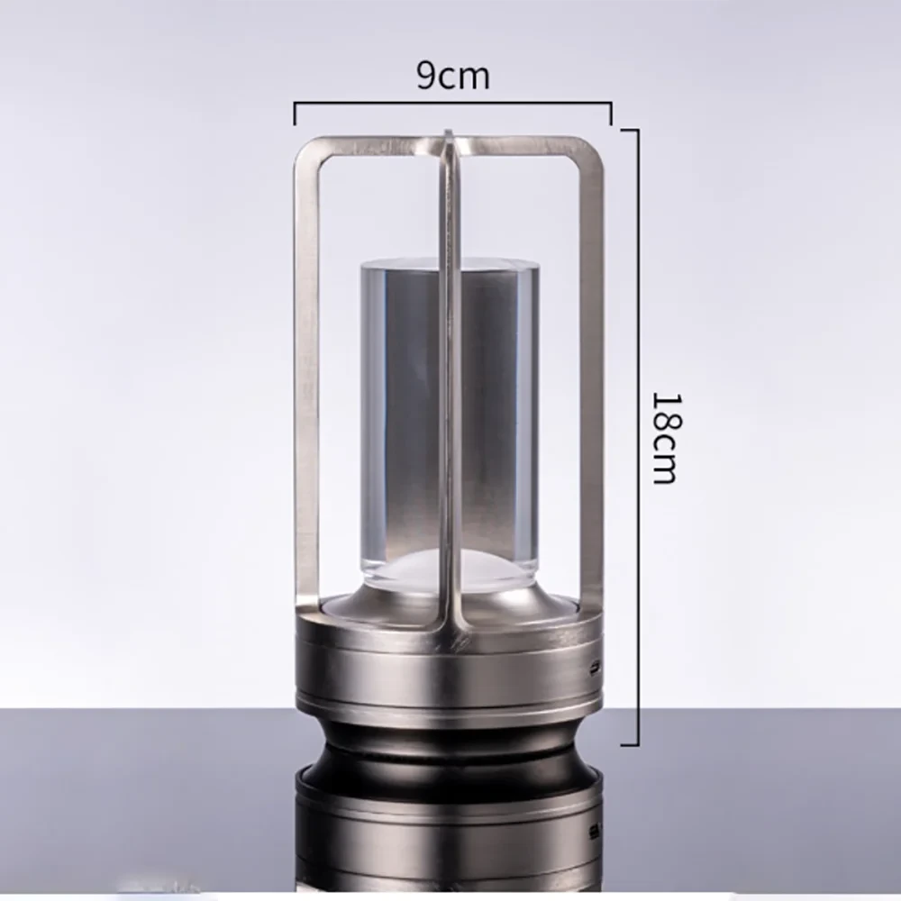 LED Table Lamp plastic bedroom bedside desk lamp rechargeable touch dimming desk lamp dining table decorative table lamp Julia M LifeStyles