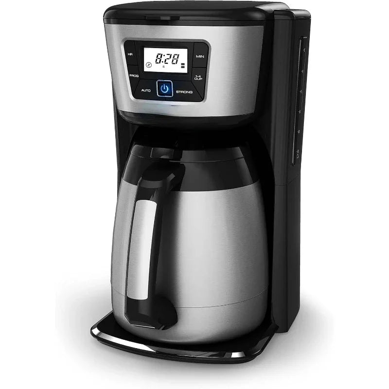 BLACK DECKER 12-Cup Thermal Coffee Maker, Digital Controls, Even Stream Showerhead, Thermal Carafe, Easy Cleaning Julia M LifeStyles