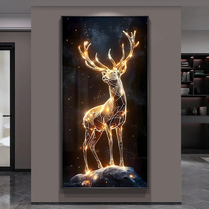 Luxury LED Crystal Porcelain Wall Lamp