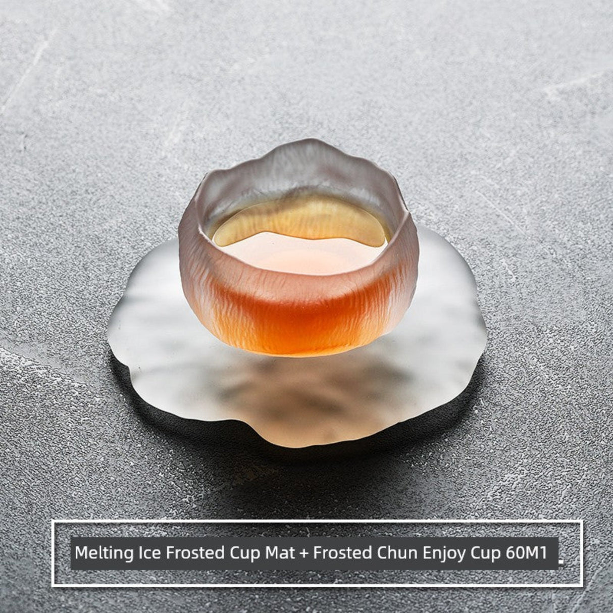 Elegant Frosted Japanese Glass Tea Cup – Single Serve Delight Julia M Home & Kitchen