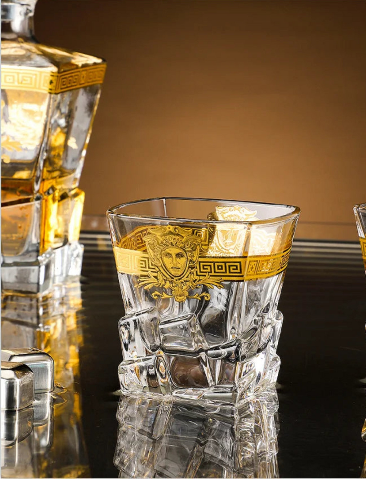 Customized Wine Cups and Bottle Sets Luxury Design Drinking Glass 280ml for Whisky Glass Julia M LifeStyles