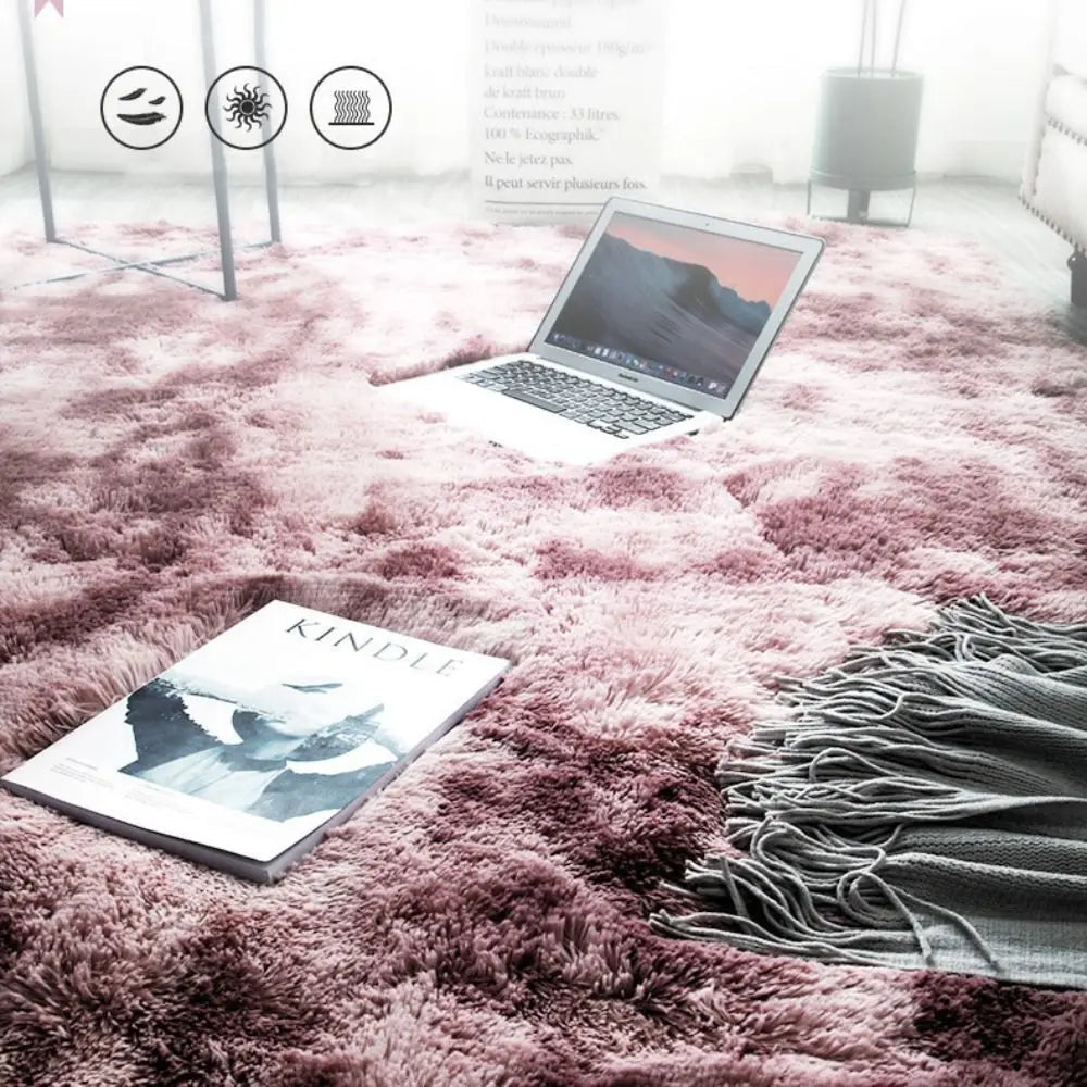 Super Soft Faux Sheepskin Area Rug - Plush Shaggy Carpet for Living Room and Bedroom Julia M LifeStyles