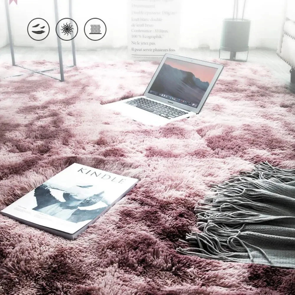 Super Soft Faux Sheepskin Area Rug - Plush Shaggy Carpet for Living Room and Bedroom Julia M LifeStyles