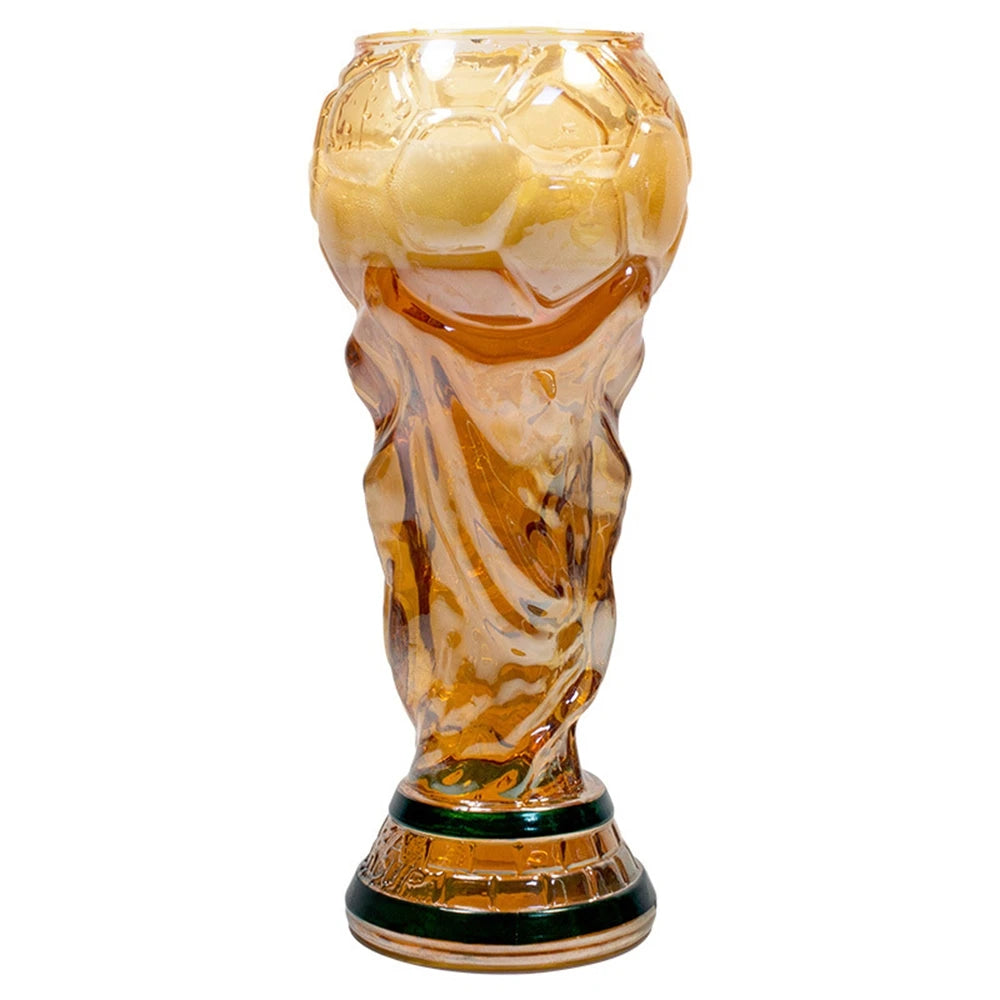 Premier Football Soccer Trophy Shaped Beer Glass