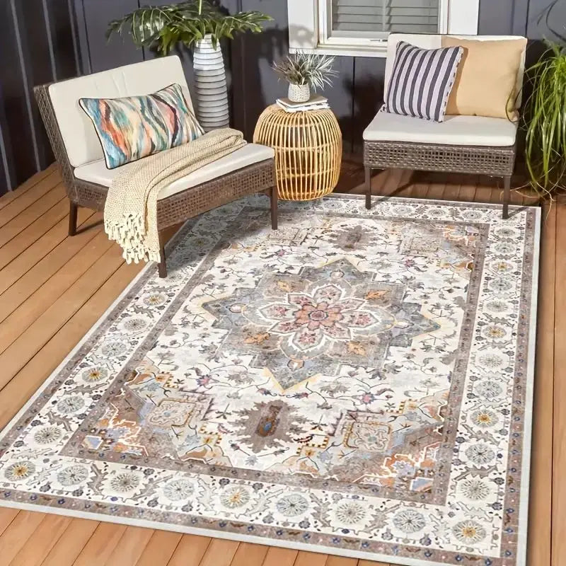 VIKAMA Bohemian Outdoor Carpet - Versatile and Stylish