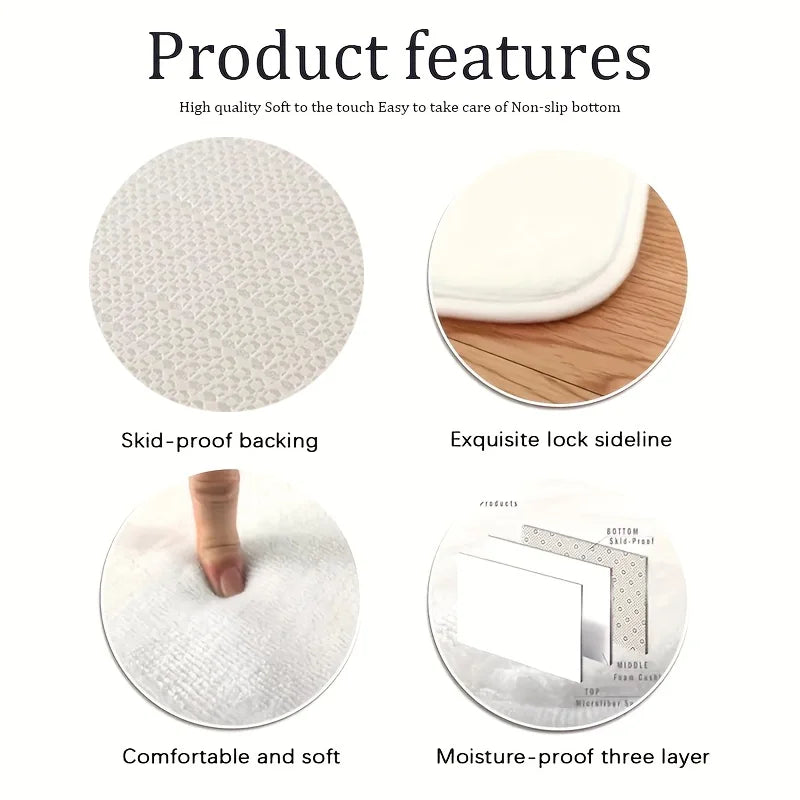 Light Luxury Cream-Style Carpet - Julia M LifeStyles