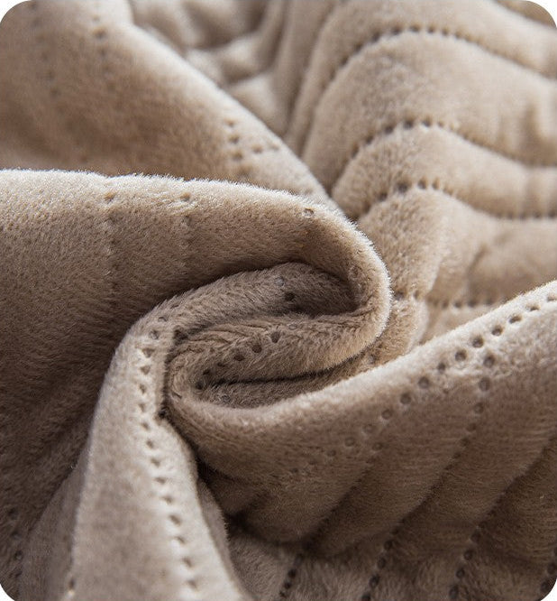 Textured fabric with 'Analysis' and 'Continue' branding on a white background