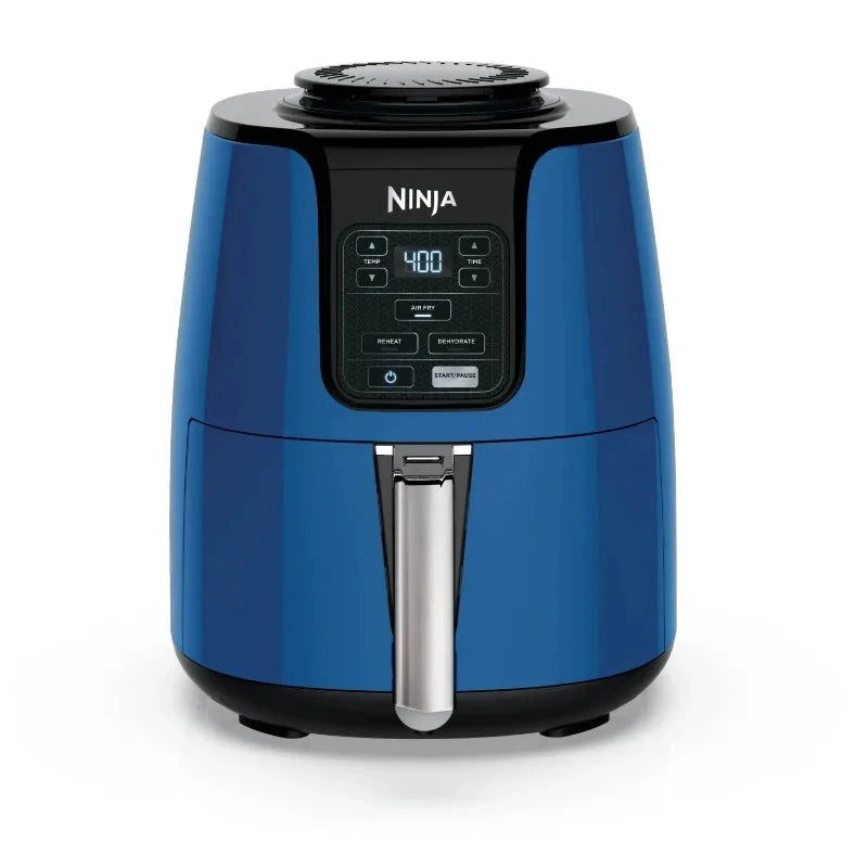 Ninja 4Qt Air Fryer, Nonstick Basket with Crisper Plate, 1550 Watts, White Julia M LifeStyles