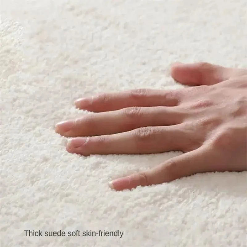 Imitation Cashmere Bedside Carpet - High-End Comfort for Every Room - Julia M LifeStyles