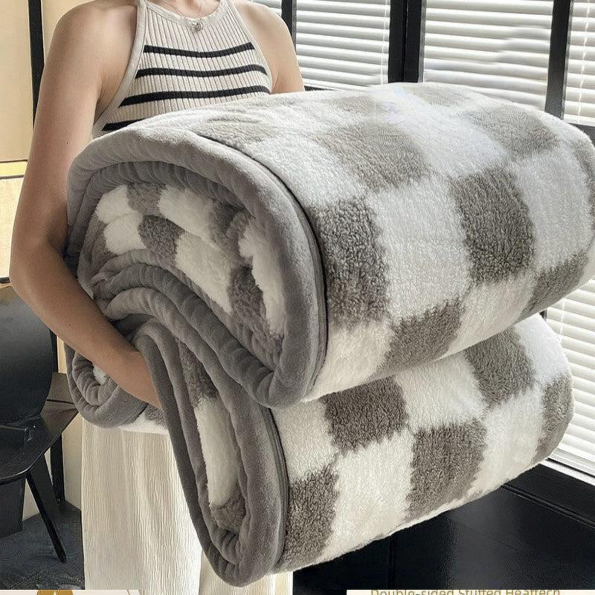 Julia M Lifestyles Plush Coral Fleece Winter Throw Blanket Julia M LifeStyles