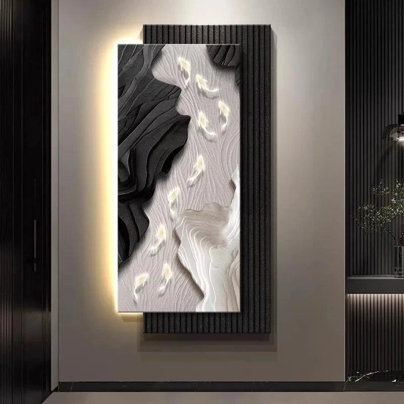 Koi Fish LED Light Wall Lamp - Julia M LifeStyles