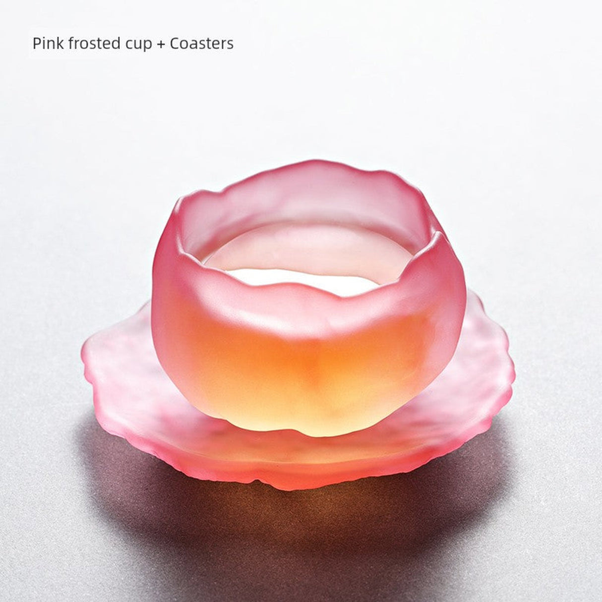 Elegant Frosted Japanese Glass Tea Cup – Single Serve Delight Julia M Home & Kitchen