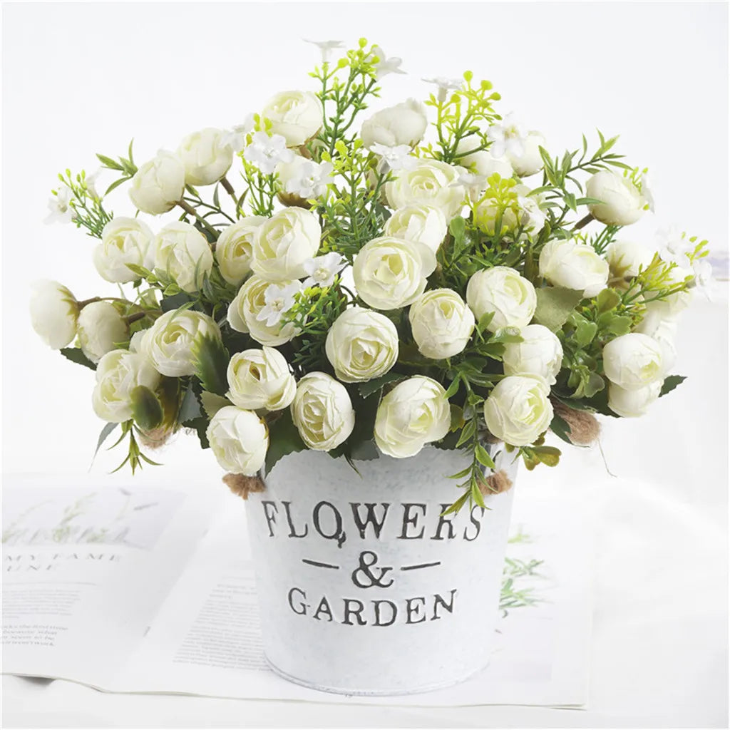 High Quality Silk Rose Bouquet for Home and Wedding Decor - Julia M LifeStyles