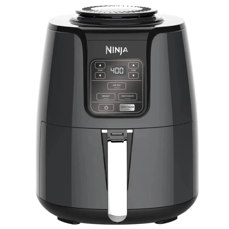 Ninja 4Qt Air Fryer, Nonstick Basket with Crisper Plate, 1550 Watts, White Julia M LifeStyles