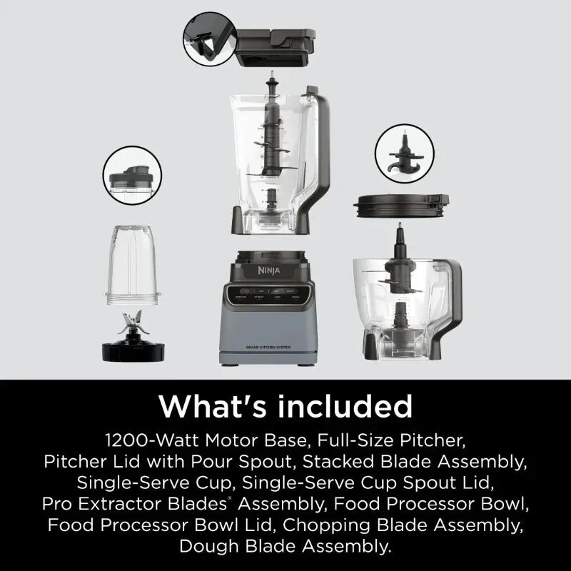 Ninja Grand Kitchen System 1200 - Powerful Blender with Auto-iQ Programs Julia M Home & Kitchen