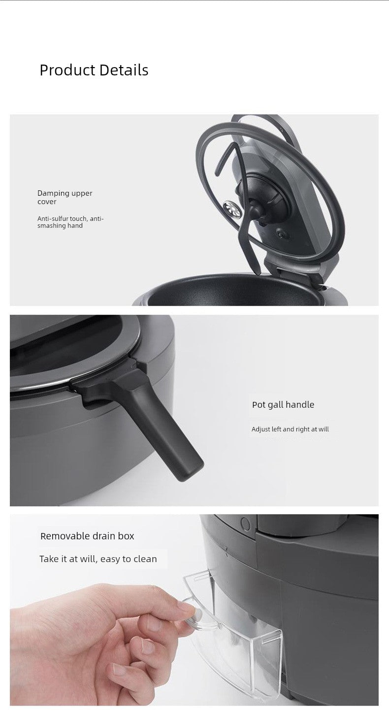 A9 Intelligent Automatic Cooker for Effortless Home Cooking Julia M LifeStyles