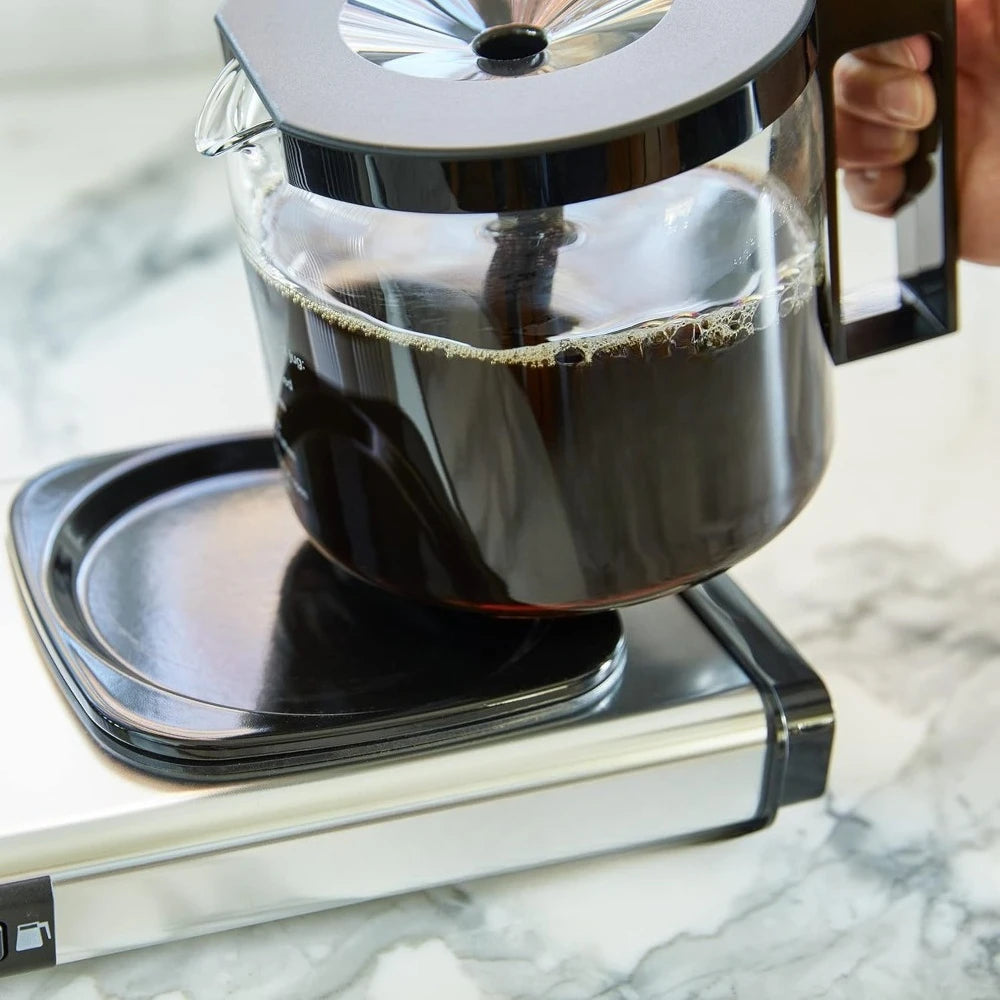 Upgraded version Technivorm Moccamaster 53934 KBGV Select 10-Cup Coffee Maker, Midnight Blue, 40 ounce, 1.25l, Easy to Use,Quiet and Safe,Brew-Volume Selector switch Julia M LifeStyles