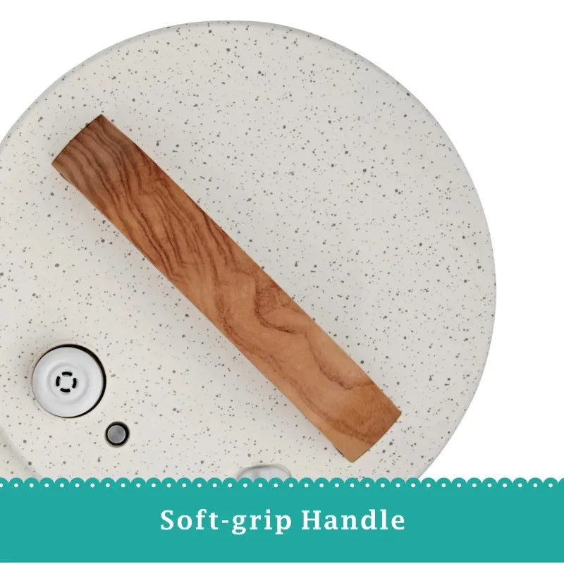 The Pioneer Woman Linen Speckle 6-Quart Pressure Cooker with Touch Control Display Julia M LifeStyles