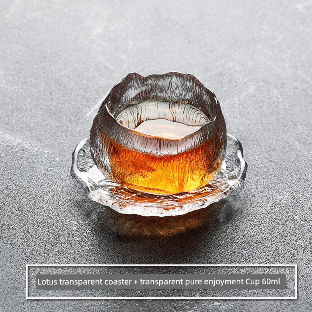 Elegant Frosted Japanese Glass Tea Cup – Single Serve Delight Julia M Home & Kitchen