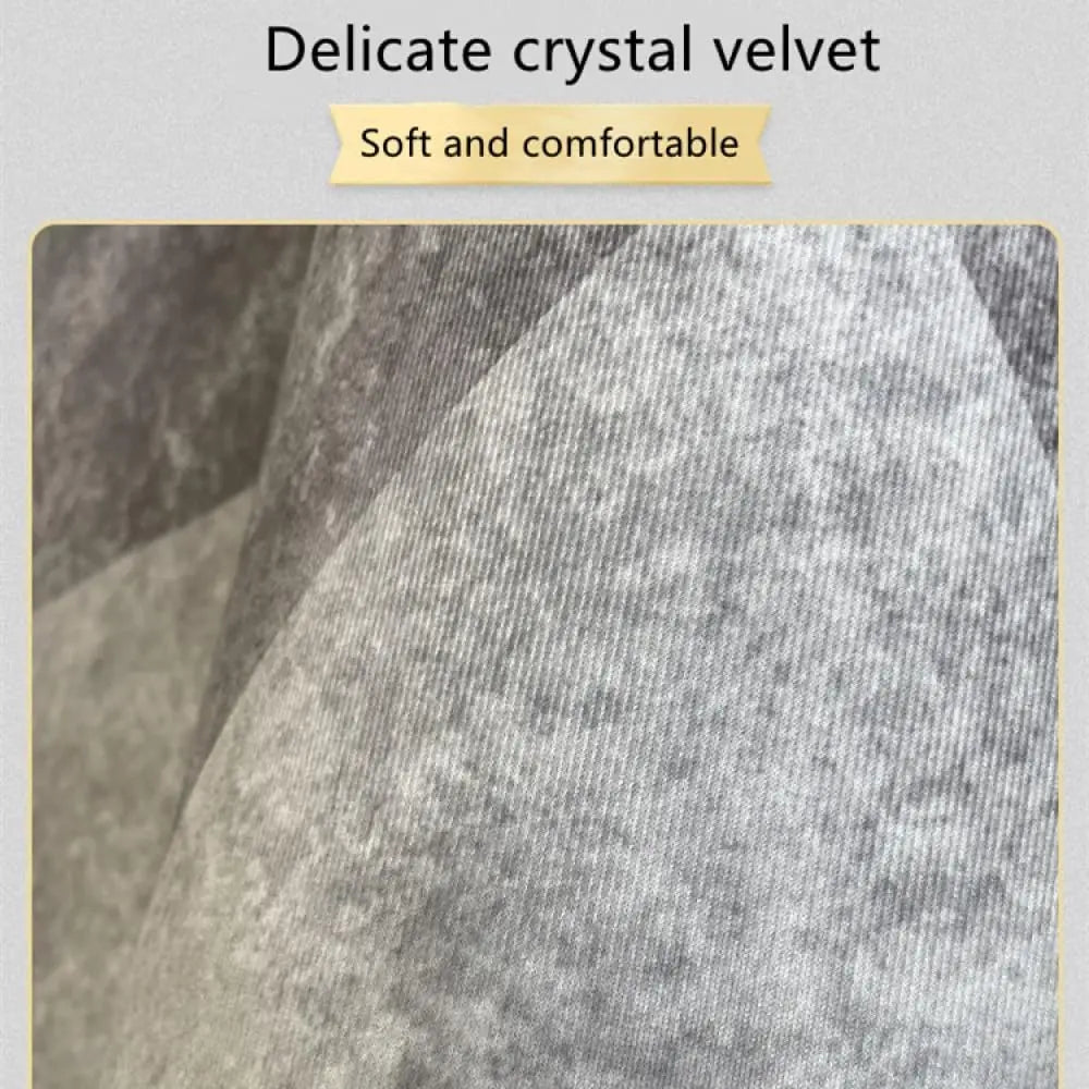 VIKAMA Black Large Living Room Carpet - Low Pile Waterproof Rug