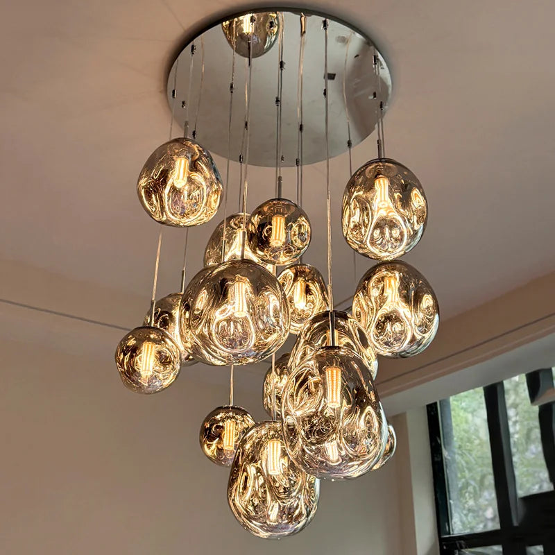 Modern Home Decor LED Lights Pendant Light Lamps for Living Room Chandeliers for Bedroom Hanging Light Indoor Lighting
