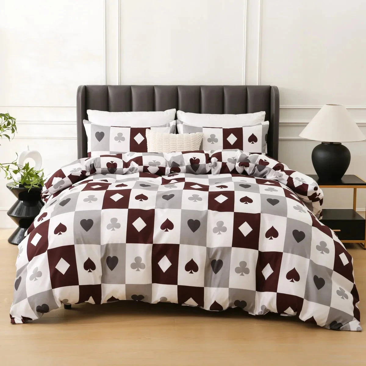 Bohemian Paisley Floral Reversible Duvet Cover Set for Twin Beds Julia M LifeStyles