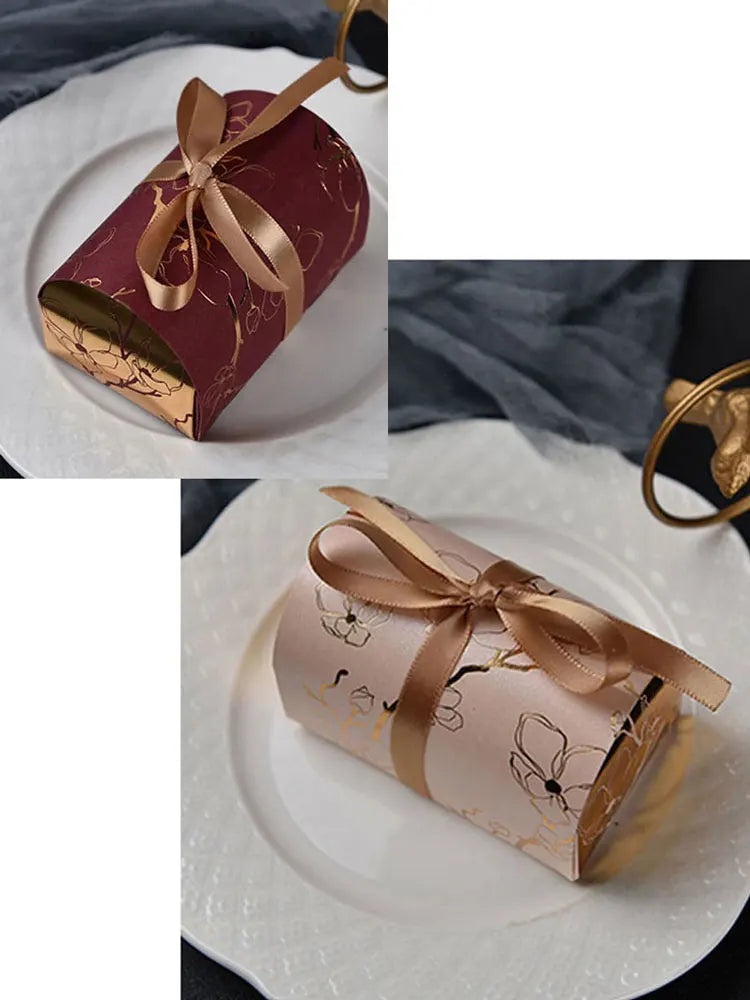 Creative Chocolate Boxes Wedding Favors and Gifts Box - Customizable