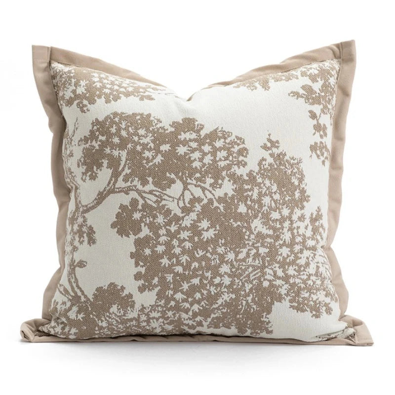 Brown coffee Modern Simplicity Pillow Covers Decorative Nordic Light Luxury Pillow Case 45*45 Jacquard Living Room Pillowslip Julia M Home & Kitchen